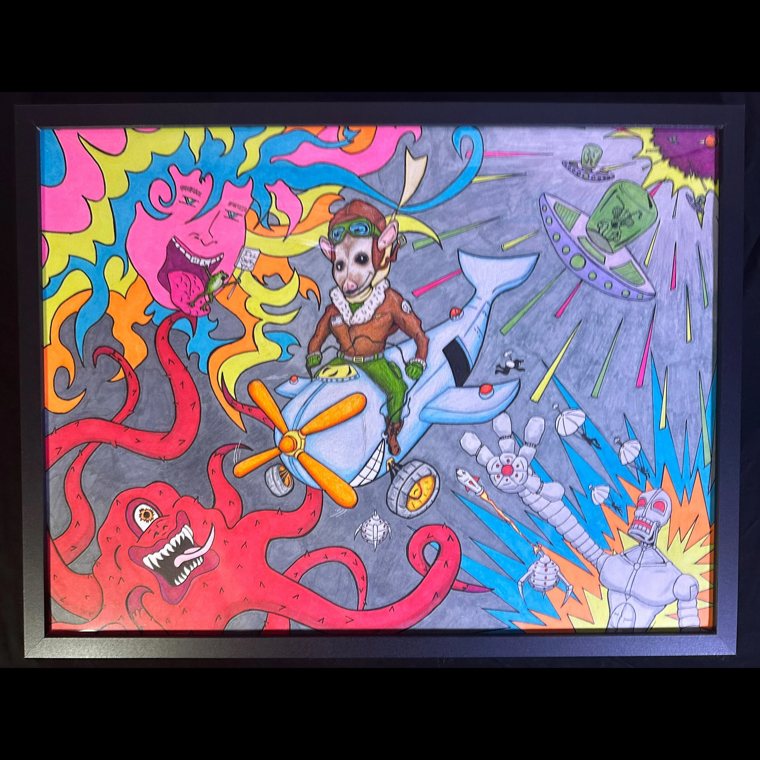 "I'll Save You" 18x24 Original Art