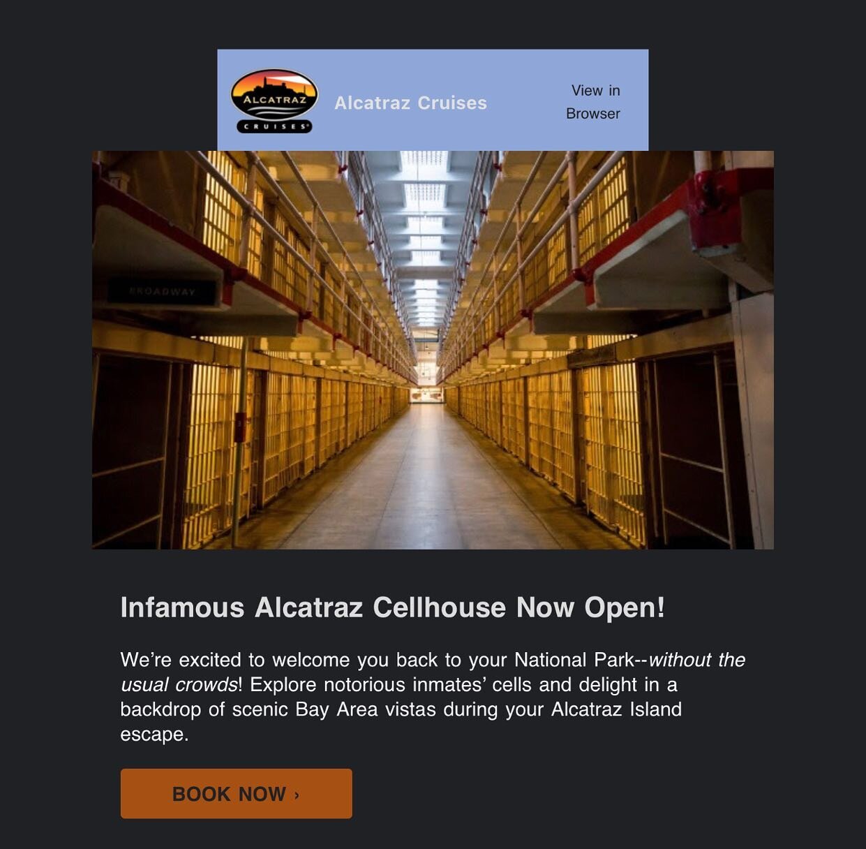 The best news to grace our emails! @alcatrazcruises announced the Alcatraz Cellhouse is open!! Plan your escape on their website now. For those of you still in need of an indoor escape, don&rsquo;t fret-our games are ready to ship on our website! 

#