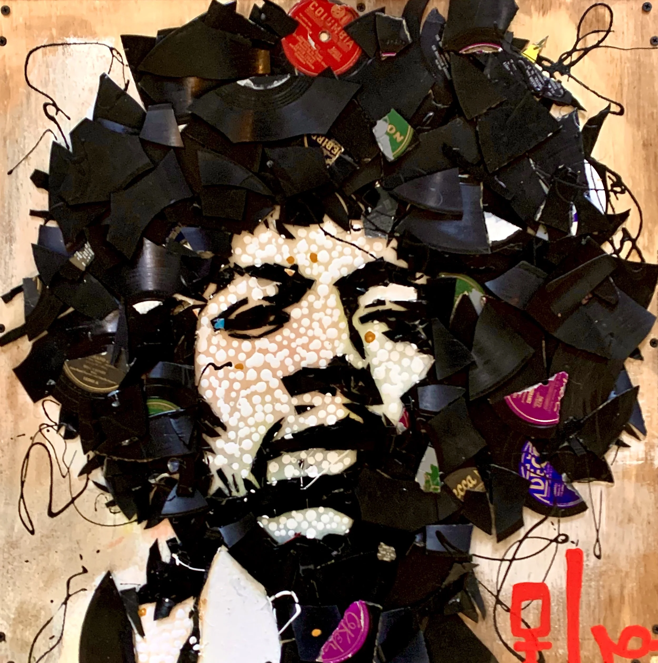 Jimi Canvas Print
