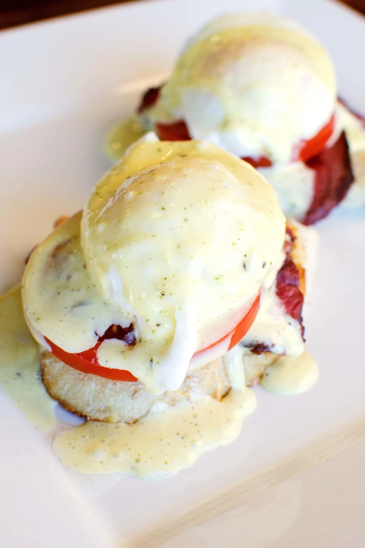 Deer Steak Eggs Benedict with a Tarragon Bernaise — a 12 gauge girl