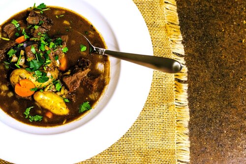 Elk Guinness Stew