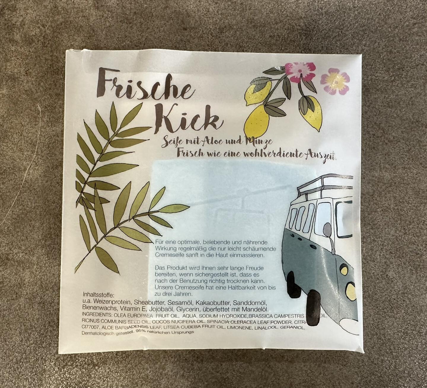 Ihr Lieben&hellip;
Wir haben ein neues Produkt von Sophie&lsquo;s Seifen erhalten. Eine super feine Seife, f&uuml;r jeden Geschmack etwas dabei in einer tollen Verpackung.
Blumige Gr&uuml;sse 
immer gr&uuml;n ☺️