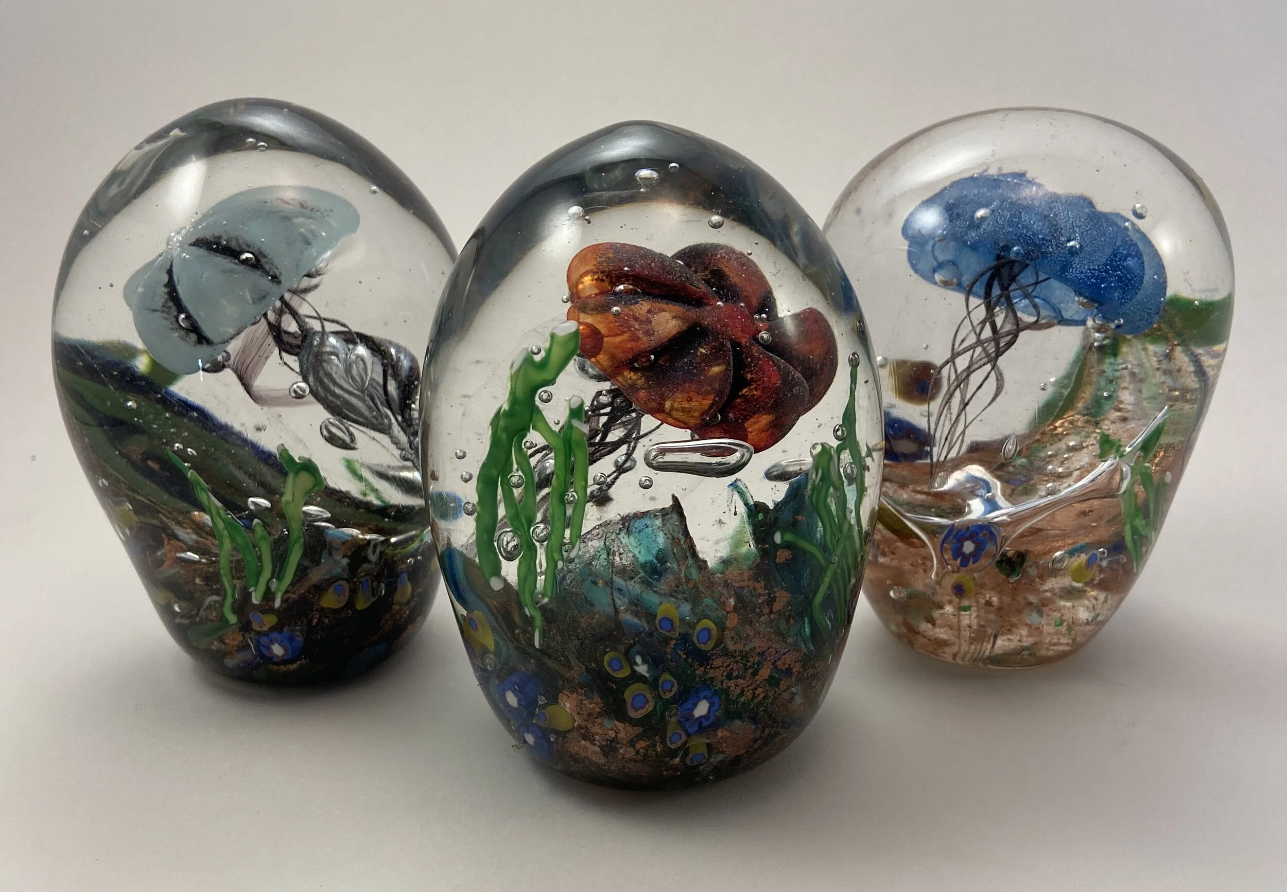 Undersea Garden Glass Jellyfish