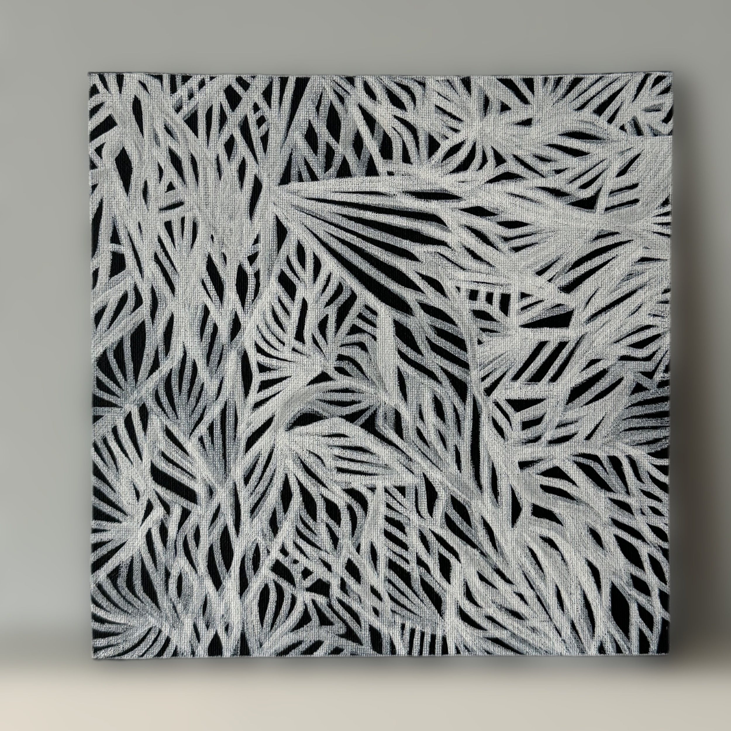 The Council #2 - Original Flat Canvas Board