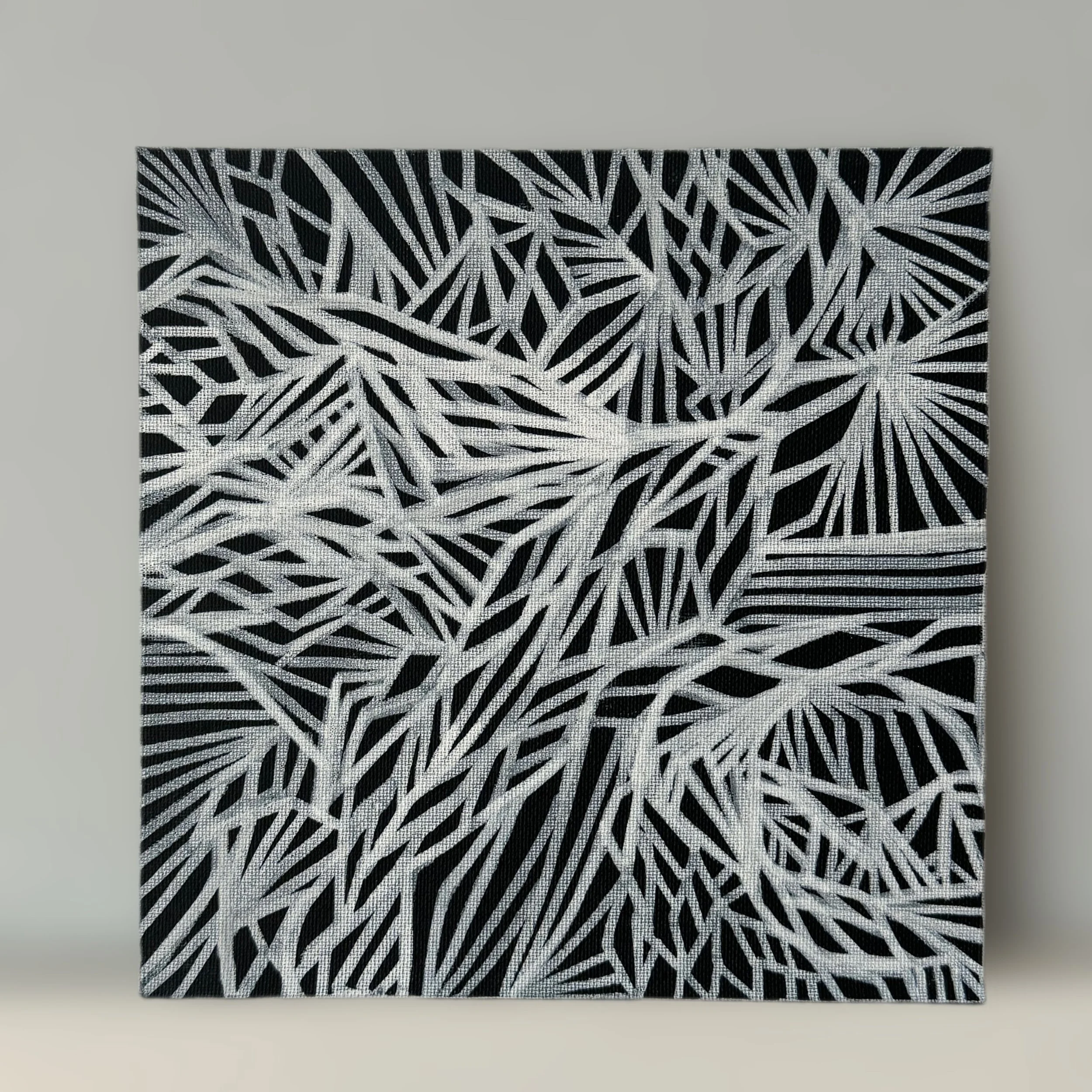 The Council #1 - Original Flat Canvas Board