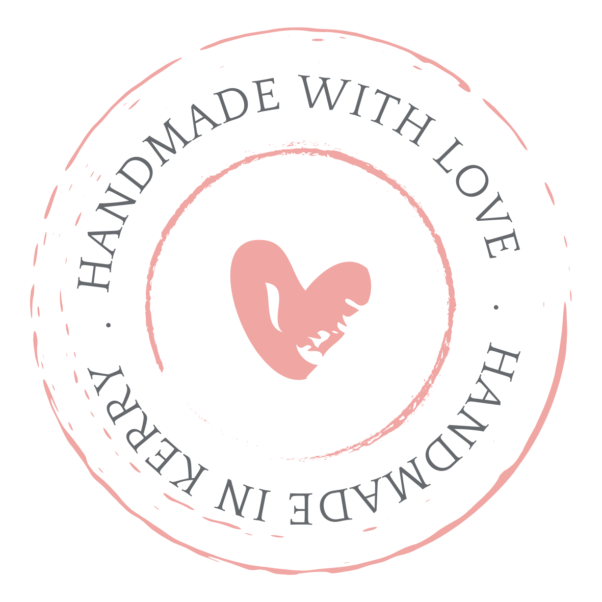 Pink Handmade With Love Round Sticker.png