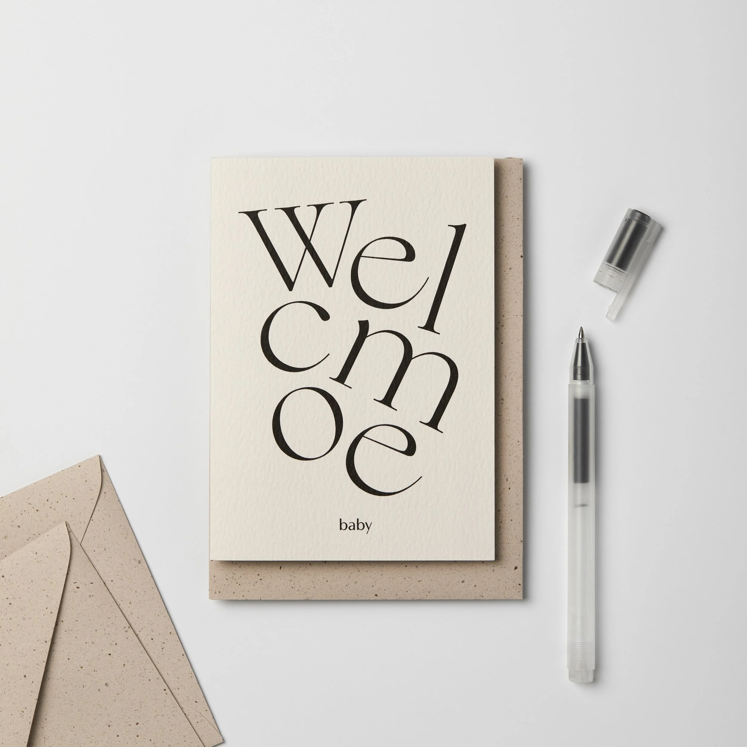 Welcome Baby card
