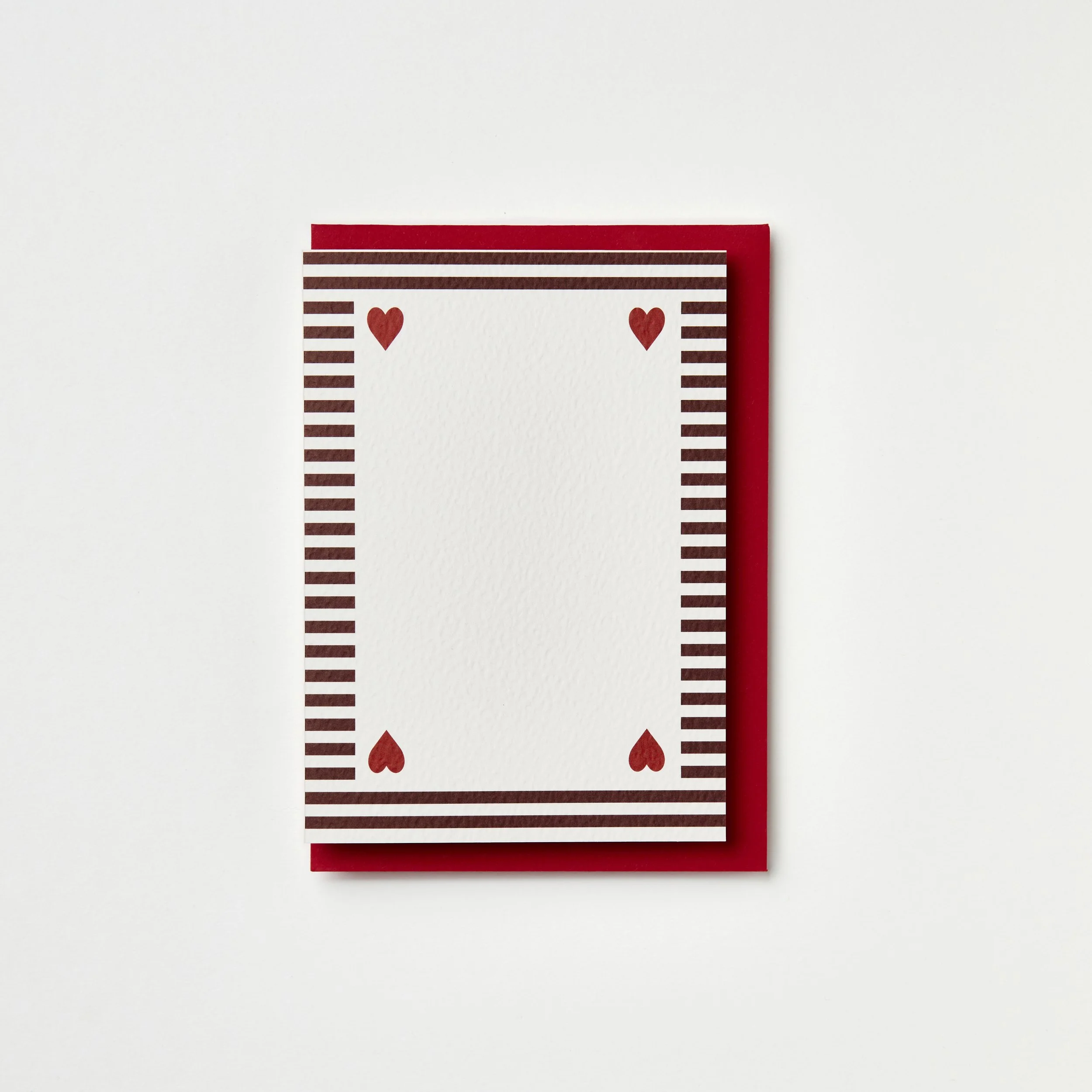 FOUR HEARTS VALENTINE'S CARD