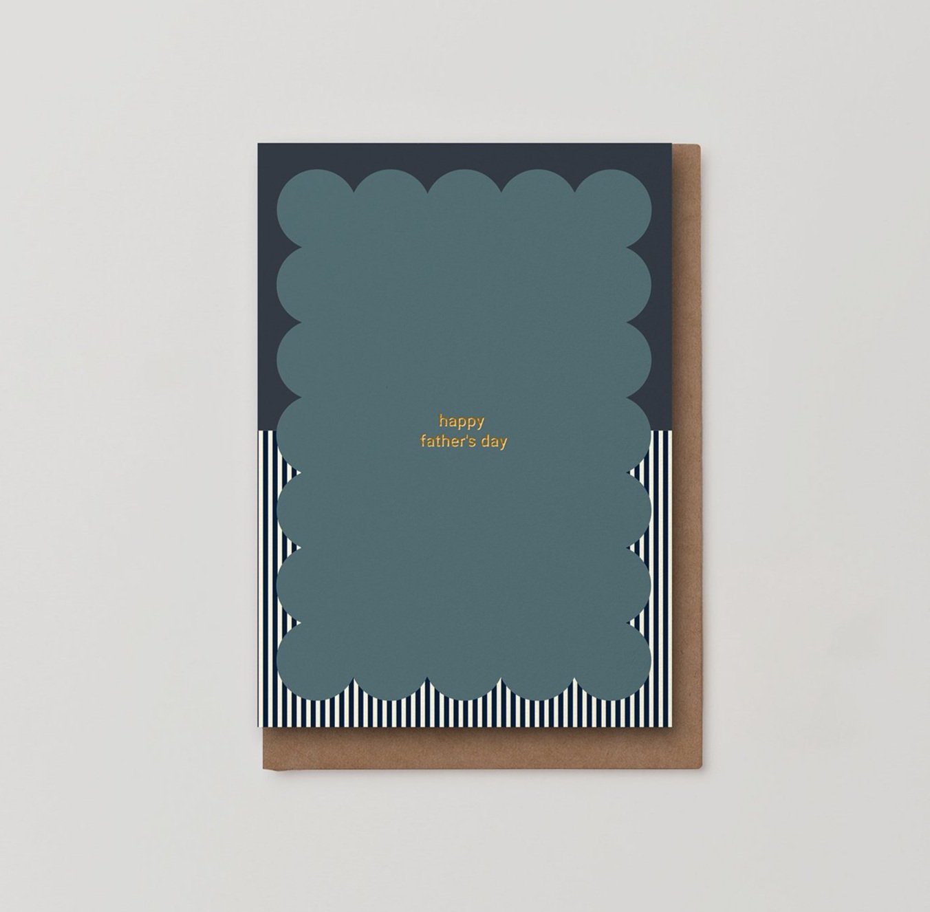Happy Father's Day foiled greeting card