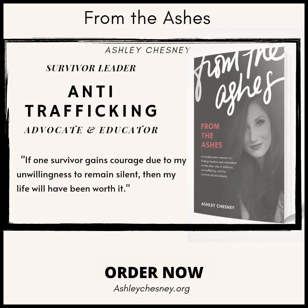 FROM THE AUTHOR: For those who graciously purchased a copy of my book- Thank you; Thank you for not only supporting my dream of one day putting pen to paper, but the dream that human trafficking can one day be eradicated, and that begins with education. My hope is that my book educates all who read it.
