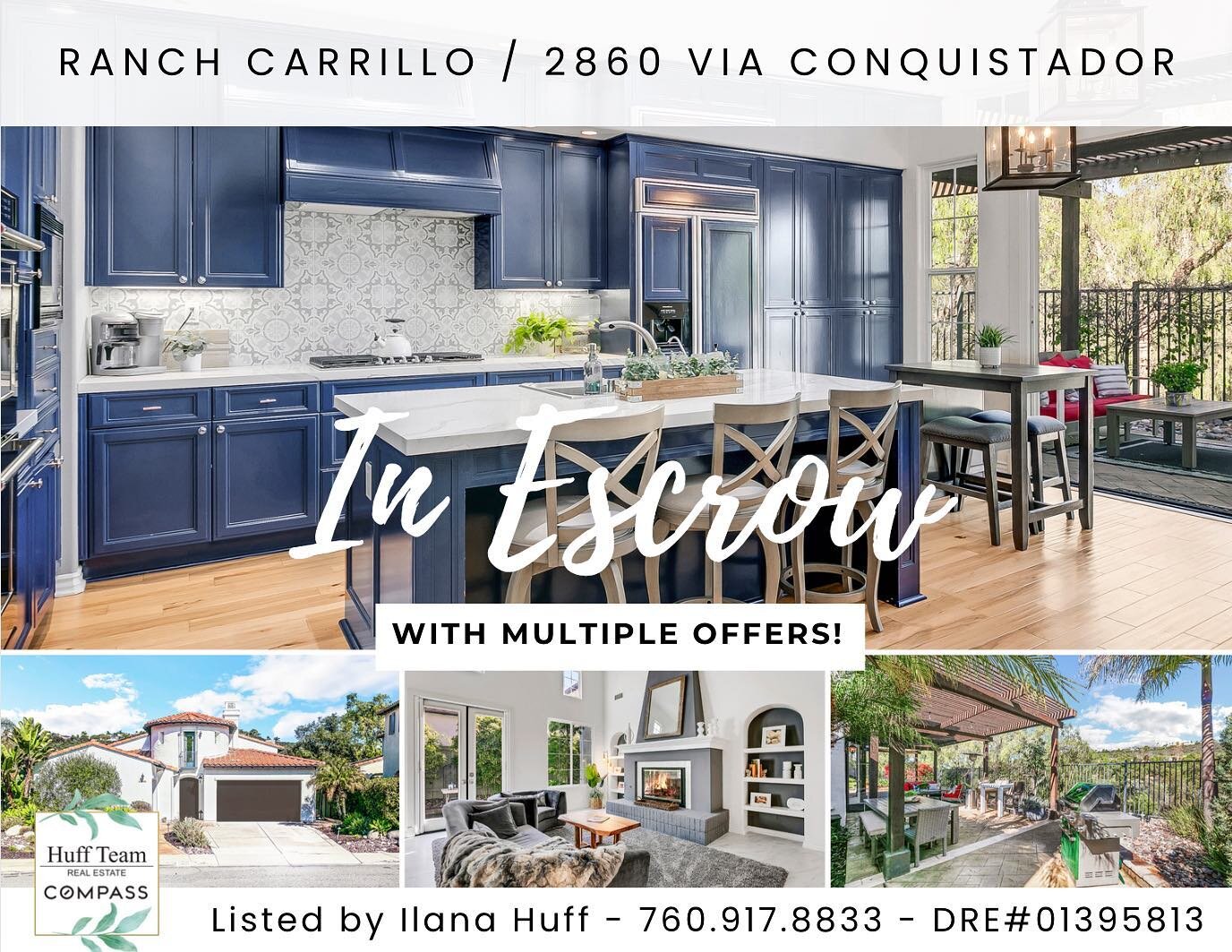 PENDING IN ESCROW! 📍 2860 Via Conquistador in the Estancia neighborhood of Rancho Carrillo. VIEWS! SINGLE STORY LIVING! REMODELED! PRIVATE WITH NO NEIGHBORS BEHIND! 

🏡 3 Bed + Loft | 3.5 Bath | 2,932 Sqft 

If you or anyone you know is thinking of