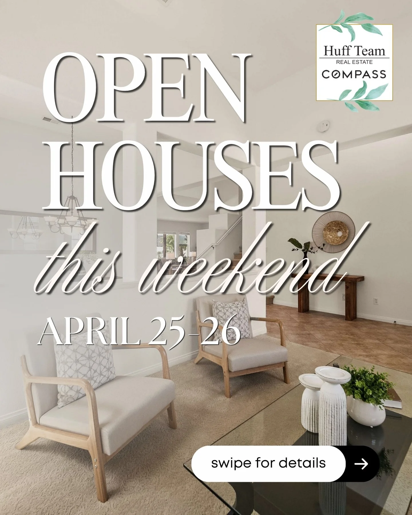 OPEN THIS WEEKEND! See below for details on these 5 homes! ⬇️

1️⃣ 🏡 781 Lavender Court
OPEN SAT &amp; SUN 📍 in San Marcos
➡️ More info bit.ly/781lavender

2️⃣ 🏡 3647 Glen Avenue
OPEN SAT📍 in Carlsbad
➡️ More info bit.ly/3647glen

3️⃣ 🏡 1650 Sag