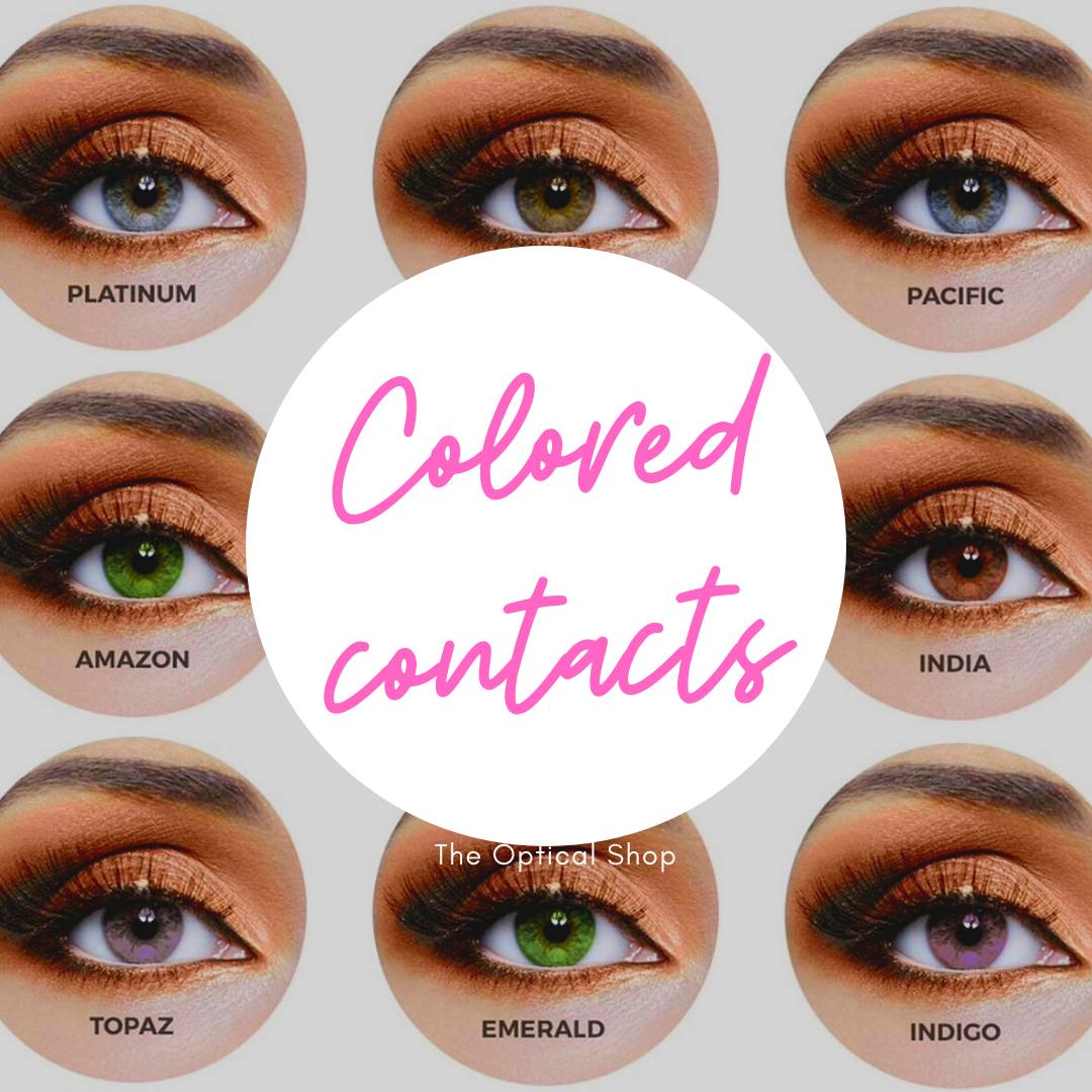 Types of Colored Contact Lenses