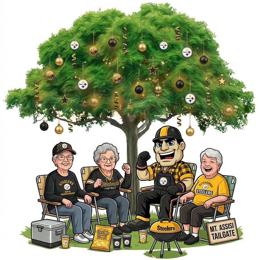 Steelers Spirit Rowdy Rally