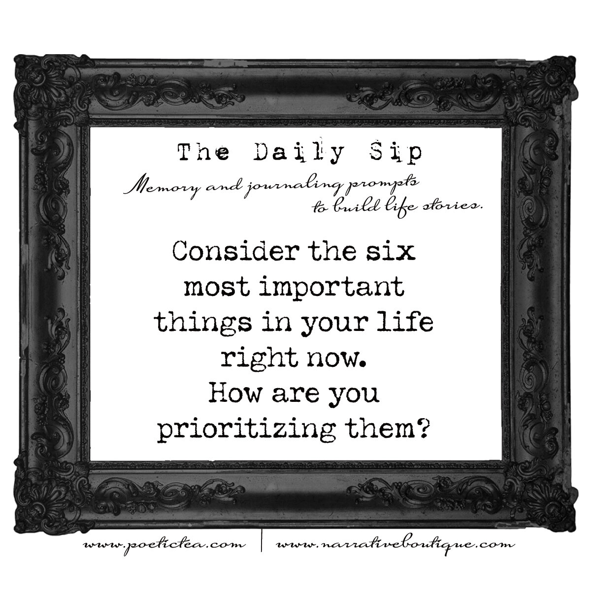 Prioritizing What Is Important