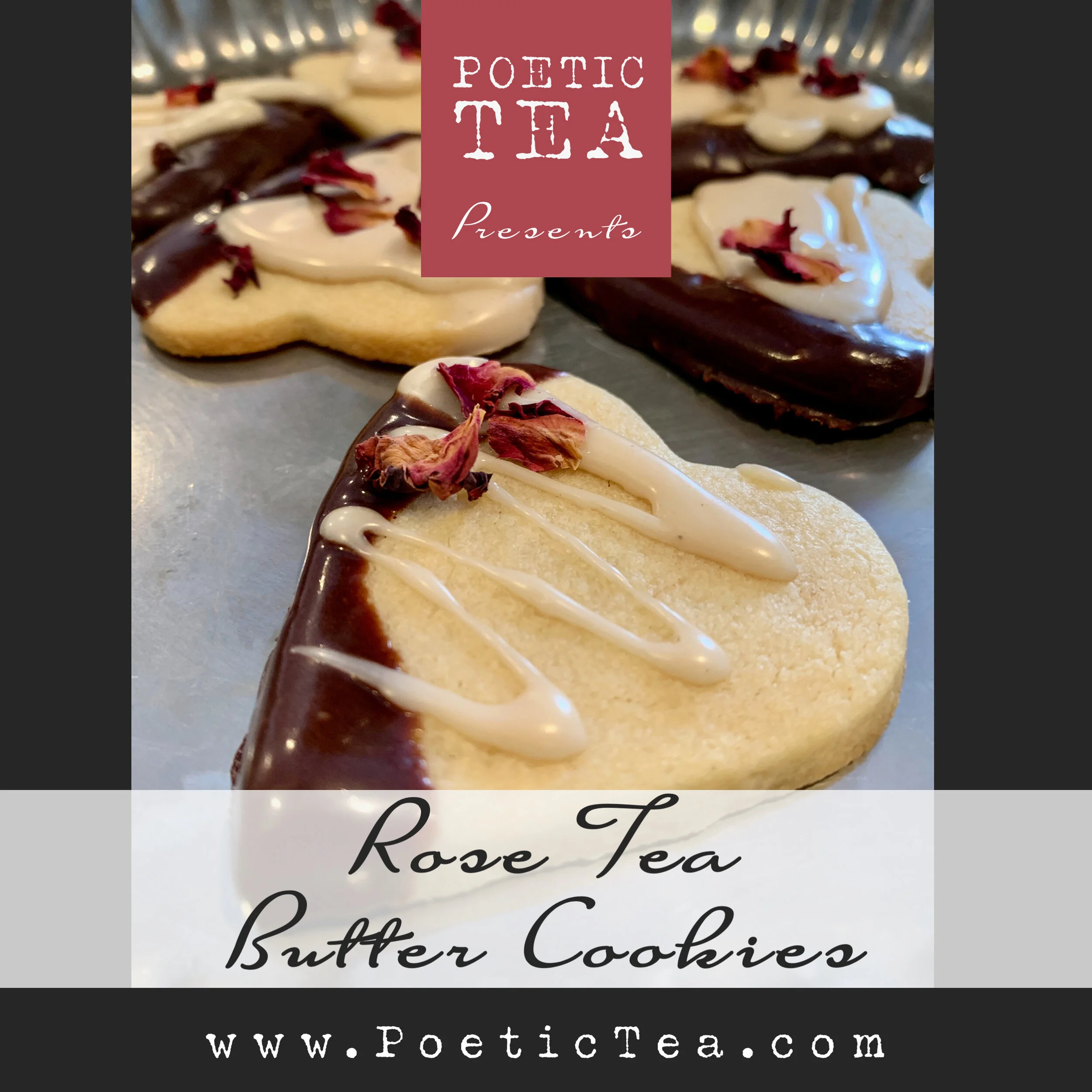 Rose Tea Butter Cookies