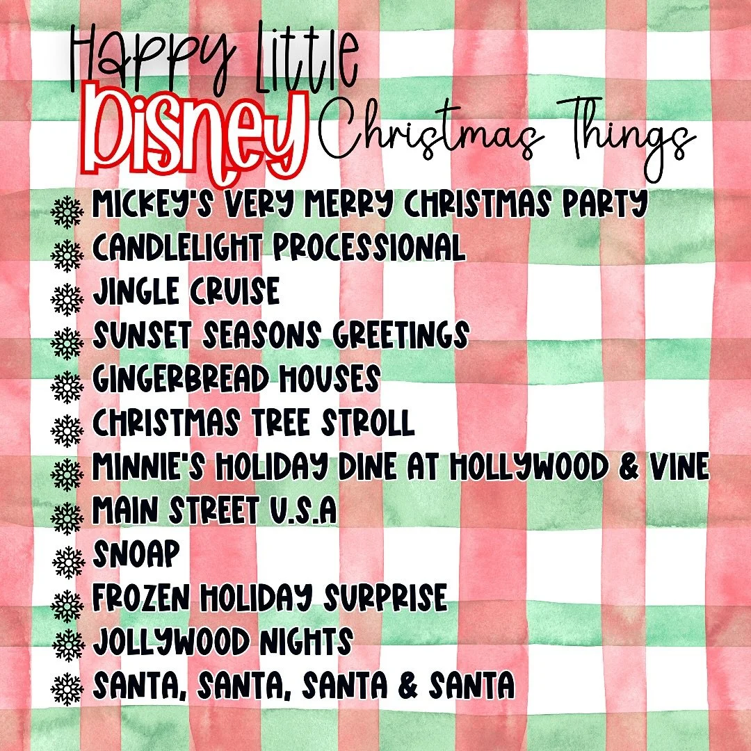 🎄✨ My favorite things to do at Disney during the holiday season! 🎅🏽🎁

What&rsquo;s your absolute favorite thing about Christmas at Disney? 🎄✨ Do you have a trip coming up? I&rsquo;d love to hear all about it&mdash;share in the comments below! 👇