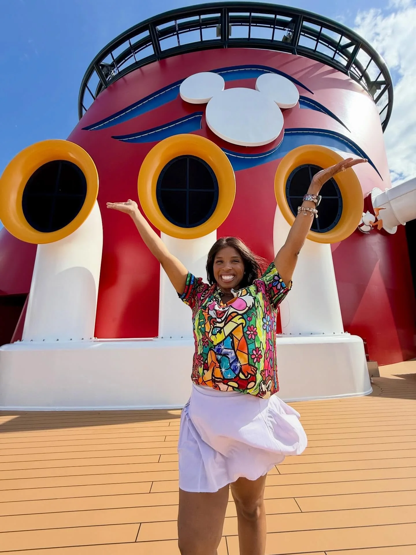 We are sailing away on the Disney Dream!! 🚢✨ 

We&rsquo;ve already decided this will be our first and last three-night sailing because honestly, it&rsquo;s just not long enough for all the magic that @disneycruiseline has to offer. The Disney Dream 