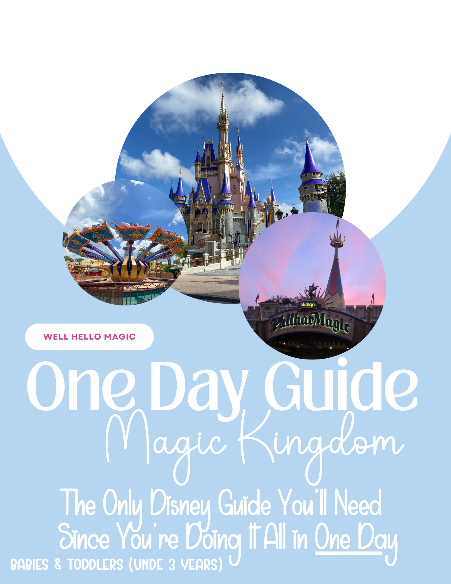 Magic Kingdom One-Day Guide for Babies & Toddlers Under 3 (Step by Step Itinerary & Guide)