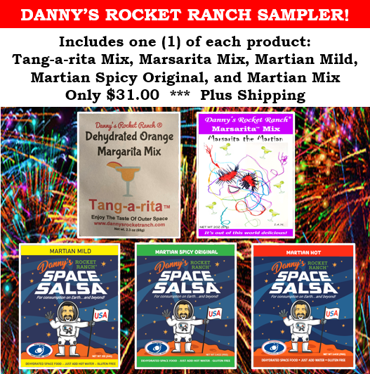 Space Salsa and Margarita Sampler