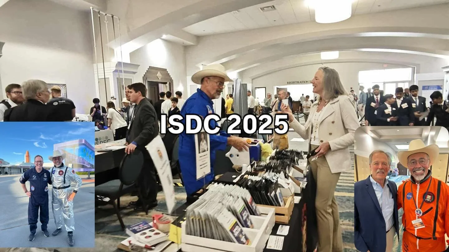 Thoroughly enjoyed exhibiting at the International Space Development Conference in Orlando!