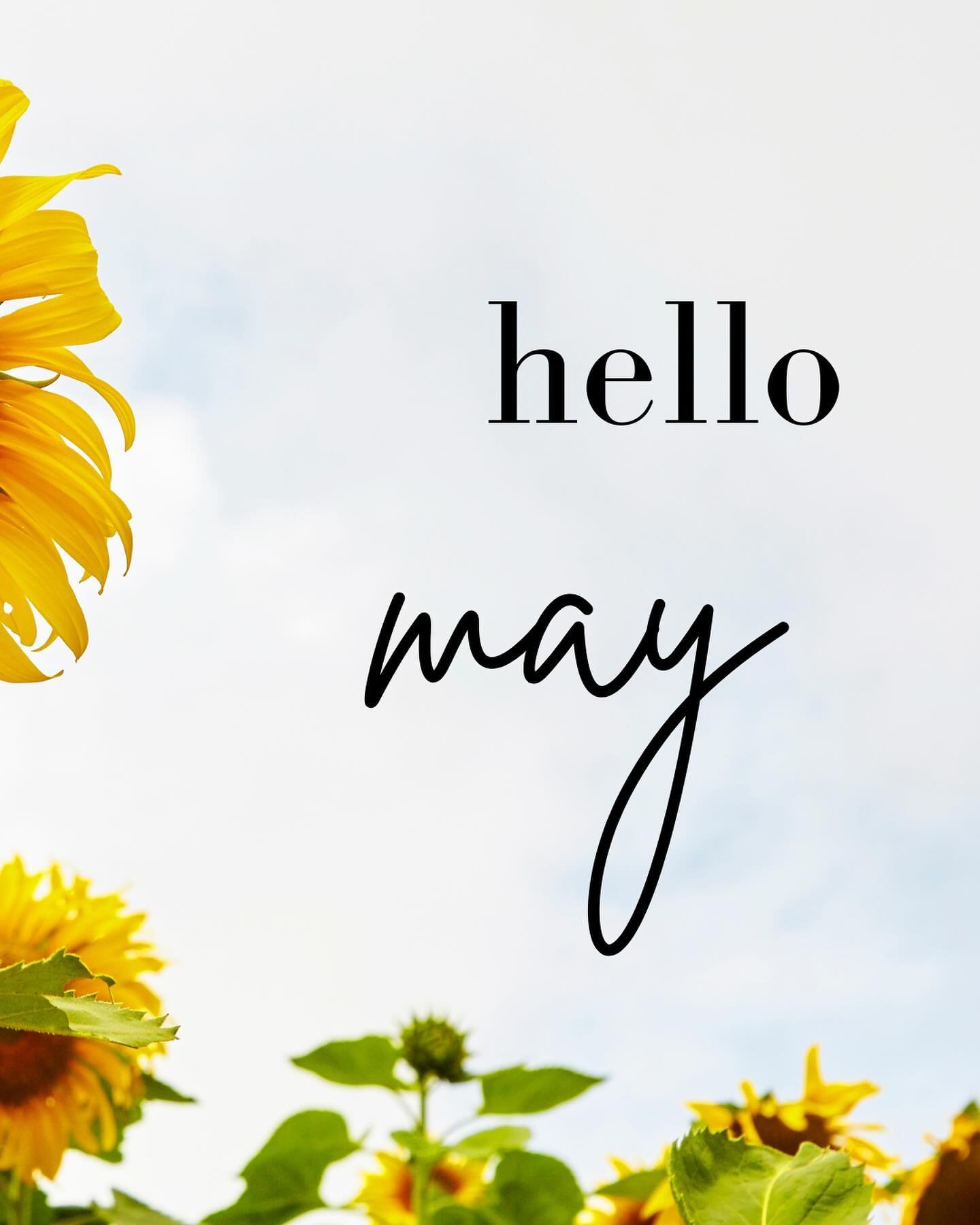 Hey May 🌻