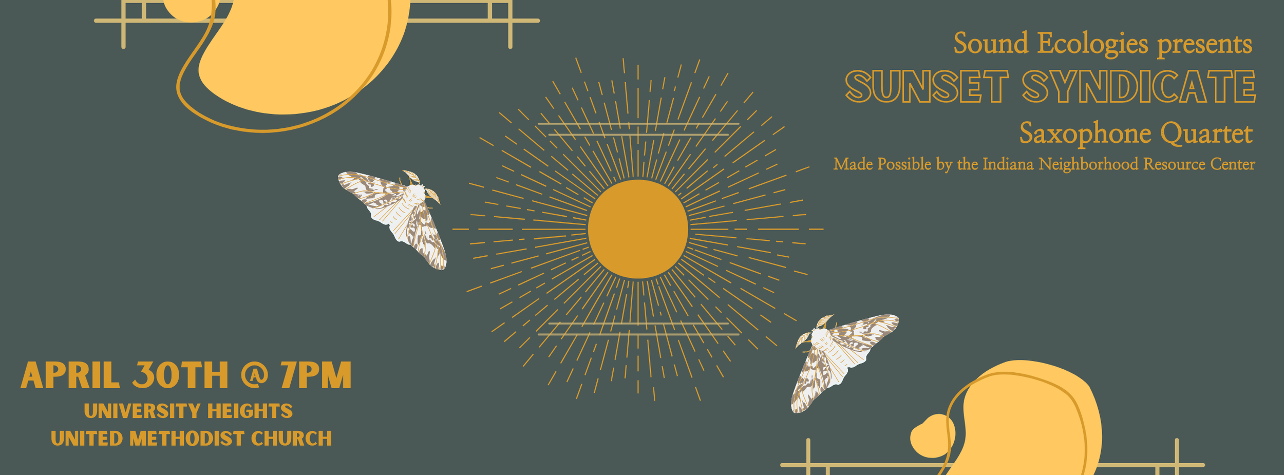 Sound Ecologies presents: Sunset Syndicate (Saxophone Quartet)