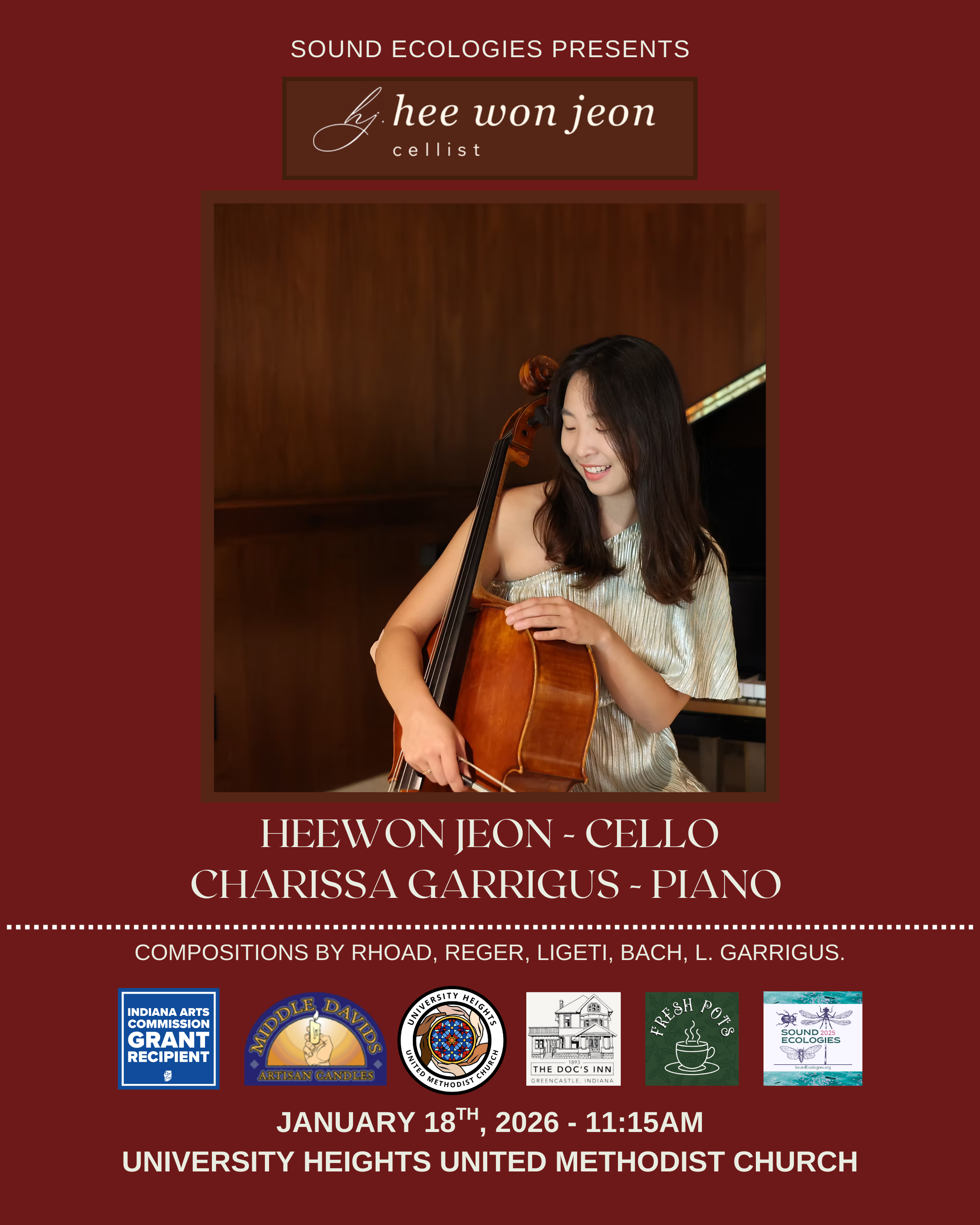 Heewon Jeon - Cello Recital