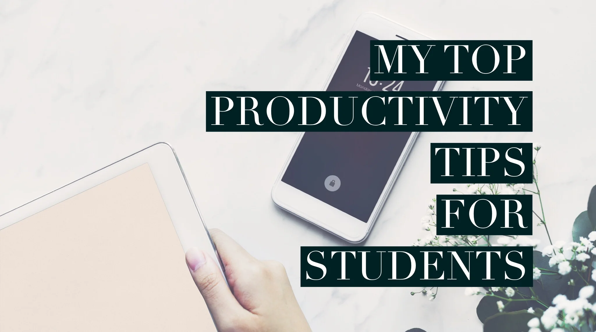 7 Ways To Improve Productivity - Medical Student Edition.