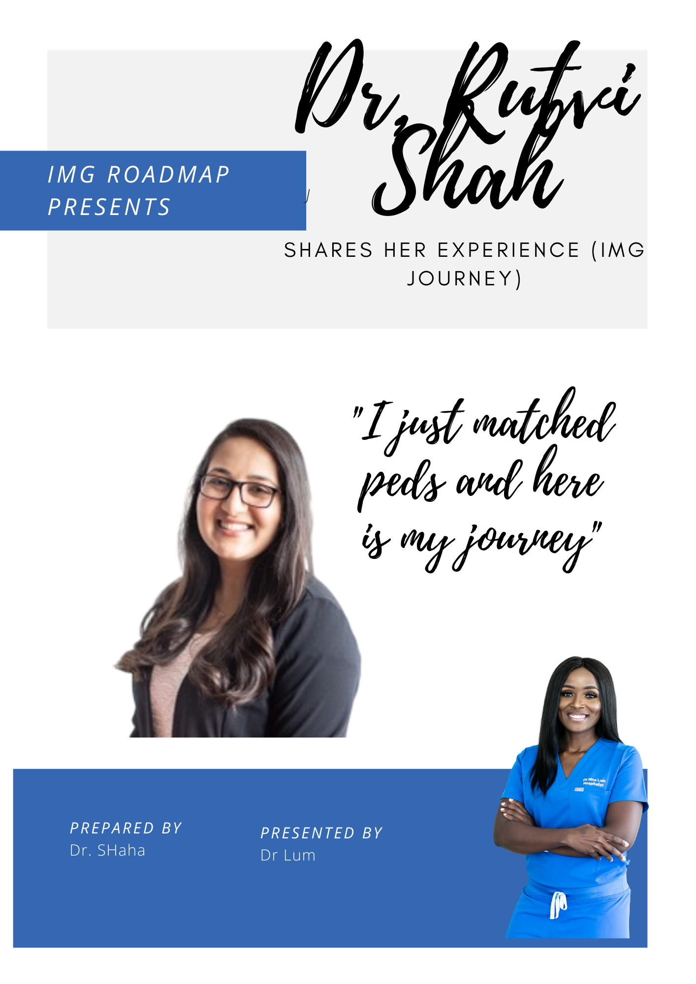 "I Just Matched TODAY &amp; Here is How I did It" Dr Rutvi Shah.