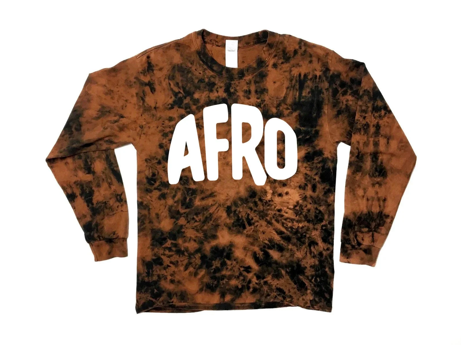 tie dye long sleeve t shirt