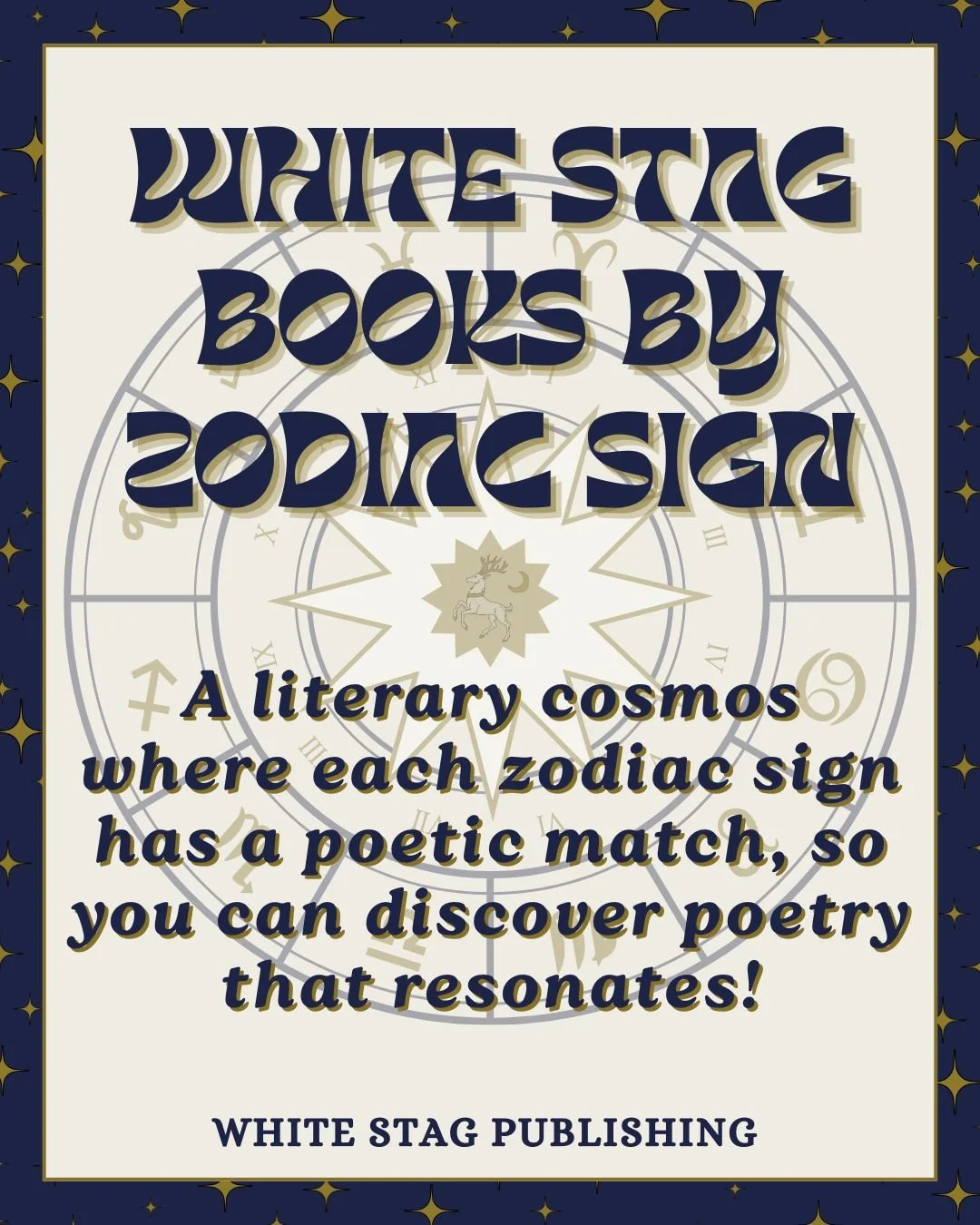 White Stag Poetry Books by Zodiac Sign