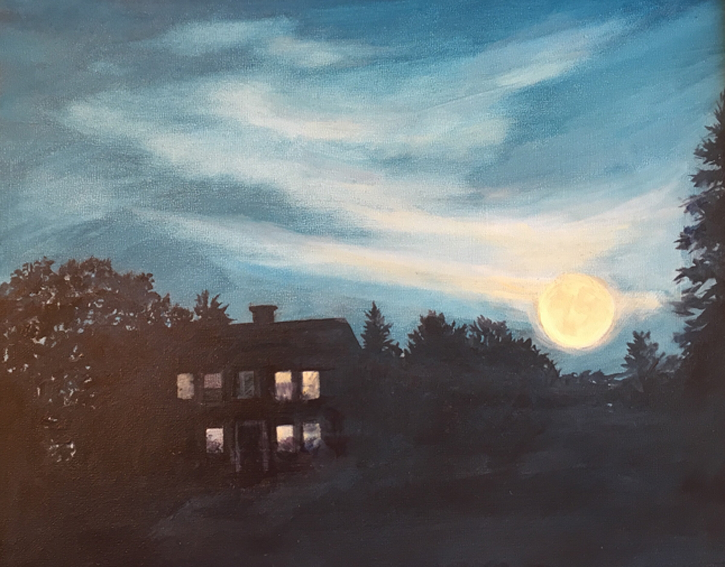 Connie Cronenwett | Neighborhood Moonrise