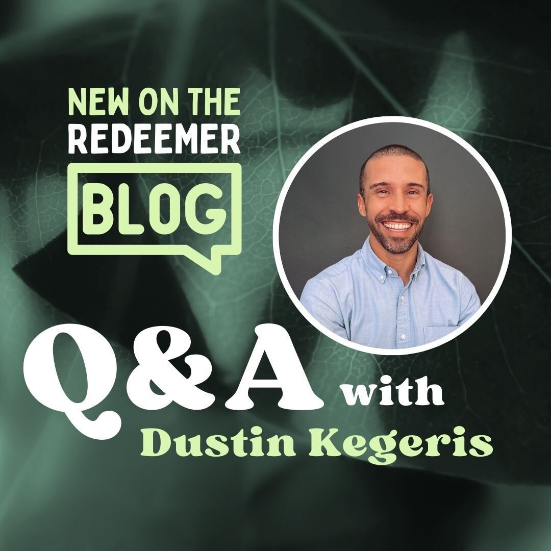 New on the blog! Get to know counselor Dustin Kegeris and hear more about his heart for counseling. Link in bio ✨