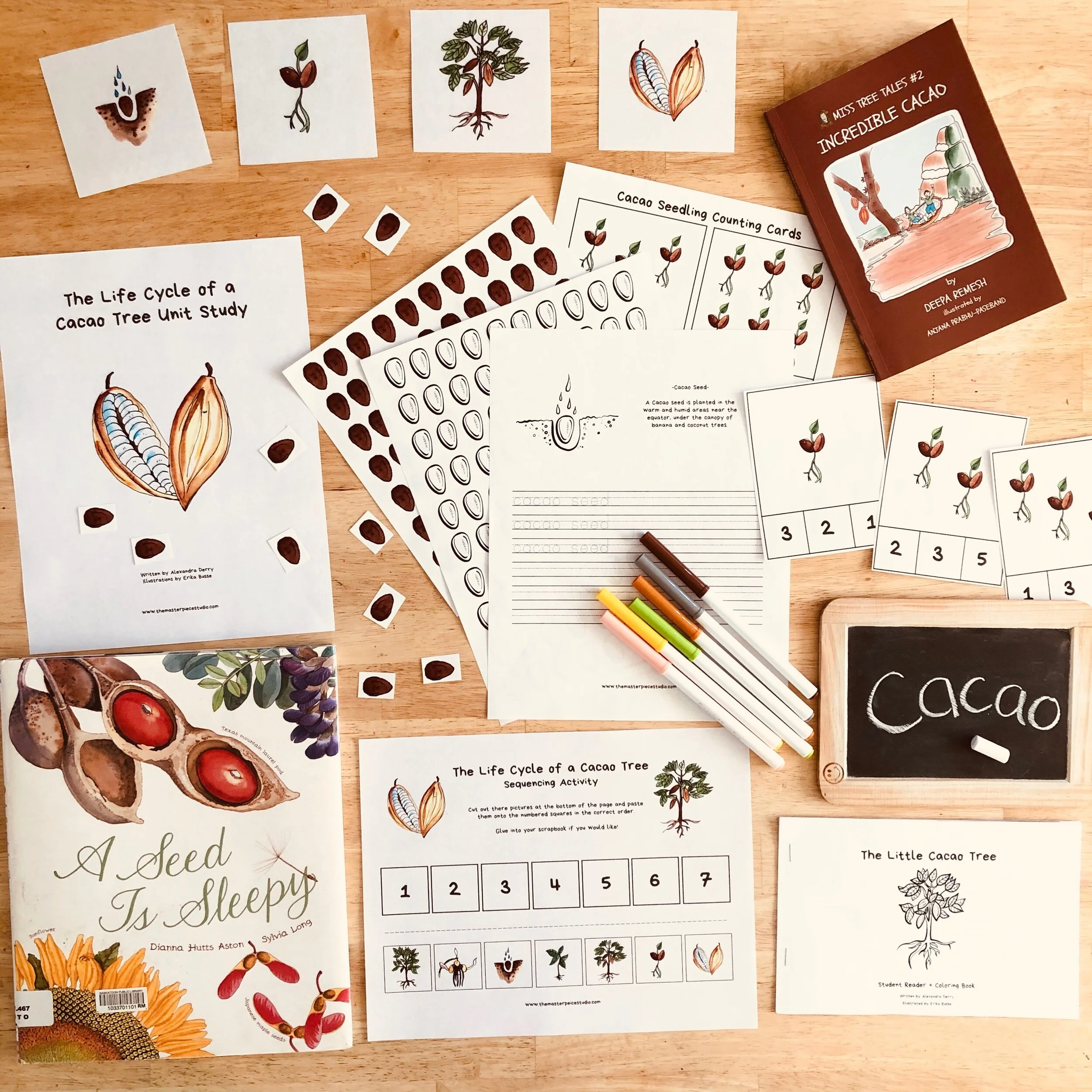 Life Cycle of a Cacao Tree Unit Study