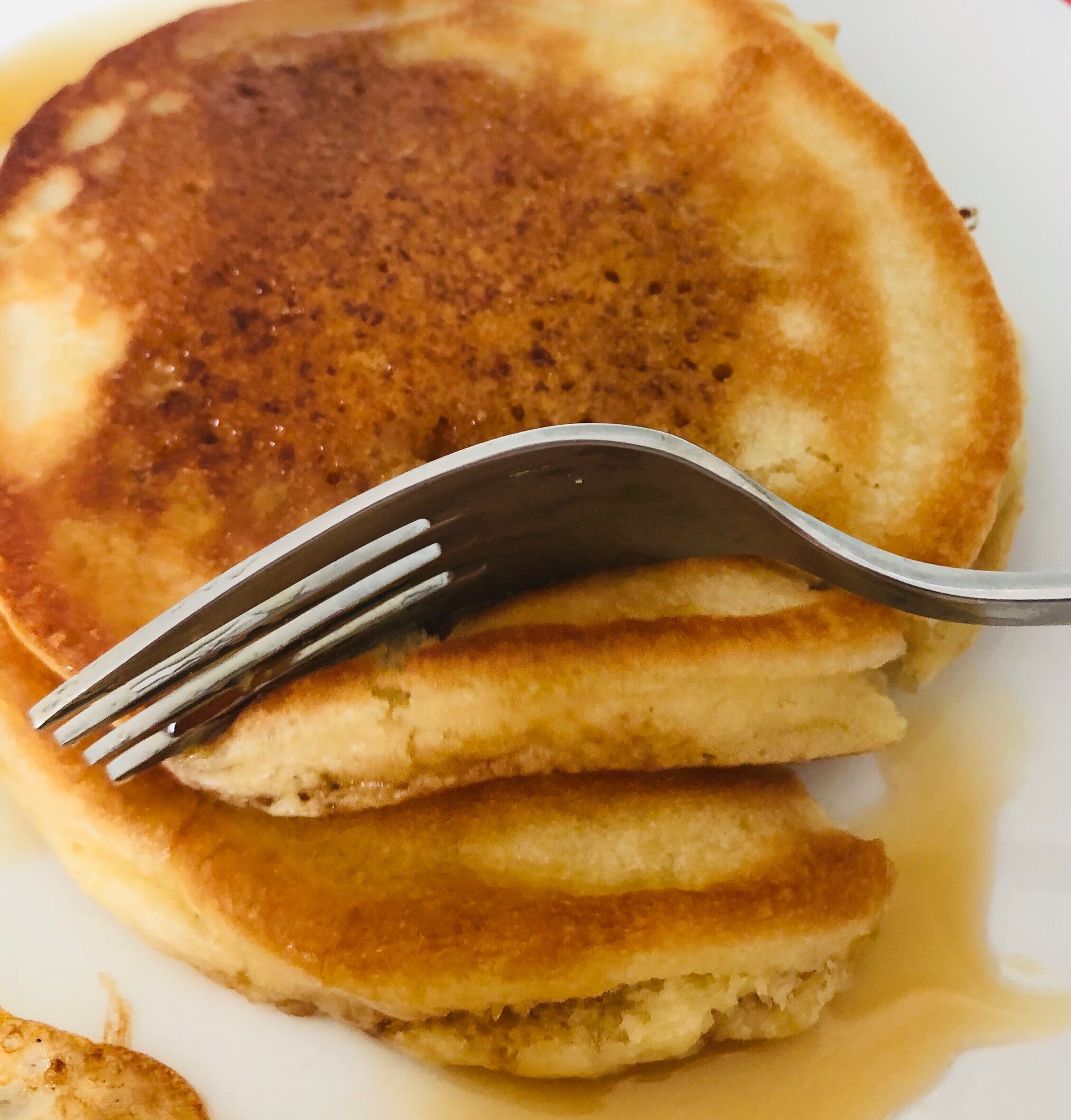 Buttermilk + Honey Pancakes are Perfect to Make While Learning About Bees with Kids