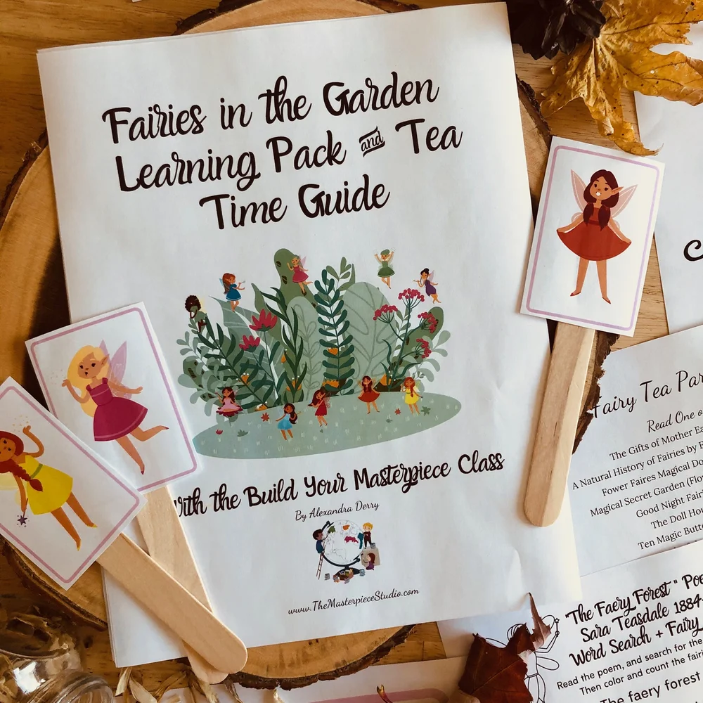 Fairies In The Garden Learning Pack And Tea Time Guide The Masterpiece Studio