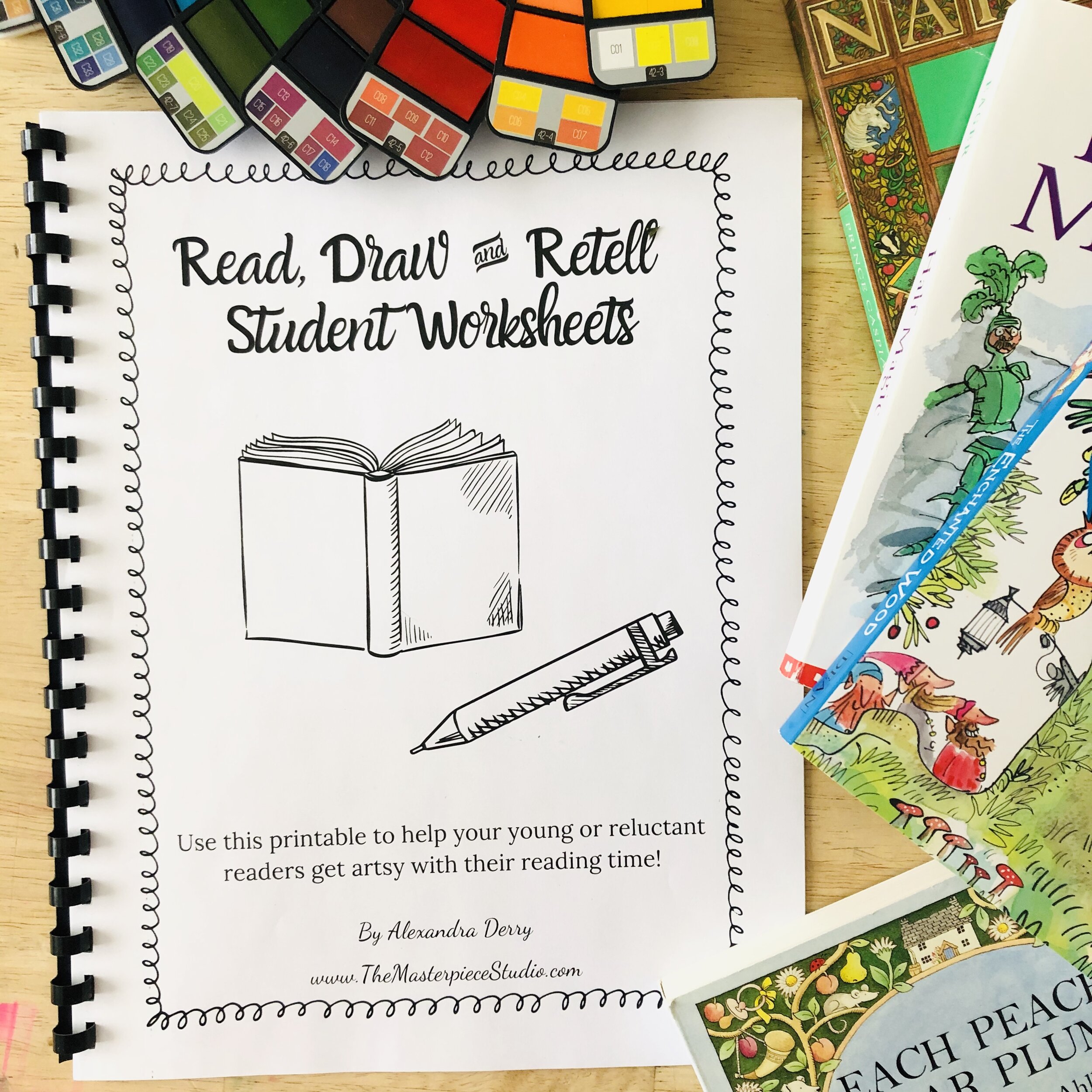 Read, Draw and Retell Student Worksheets