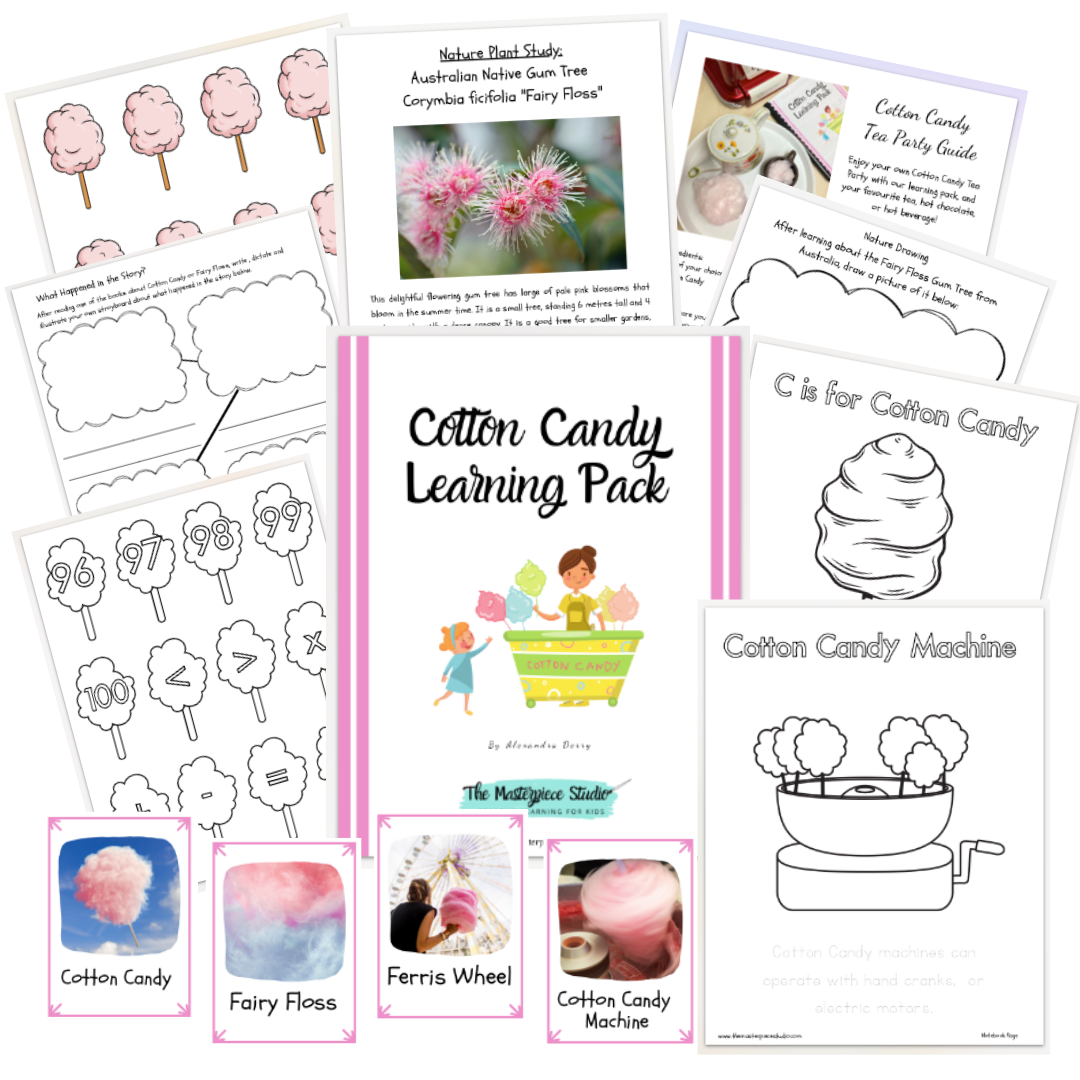 Cotton Candy Learning Pack
