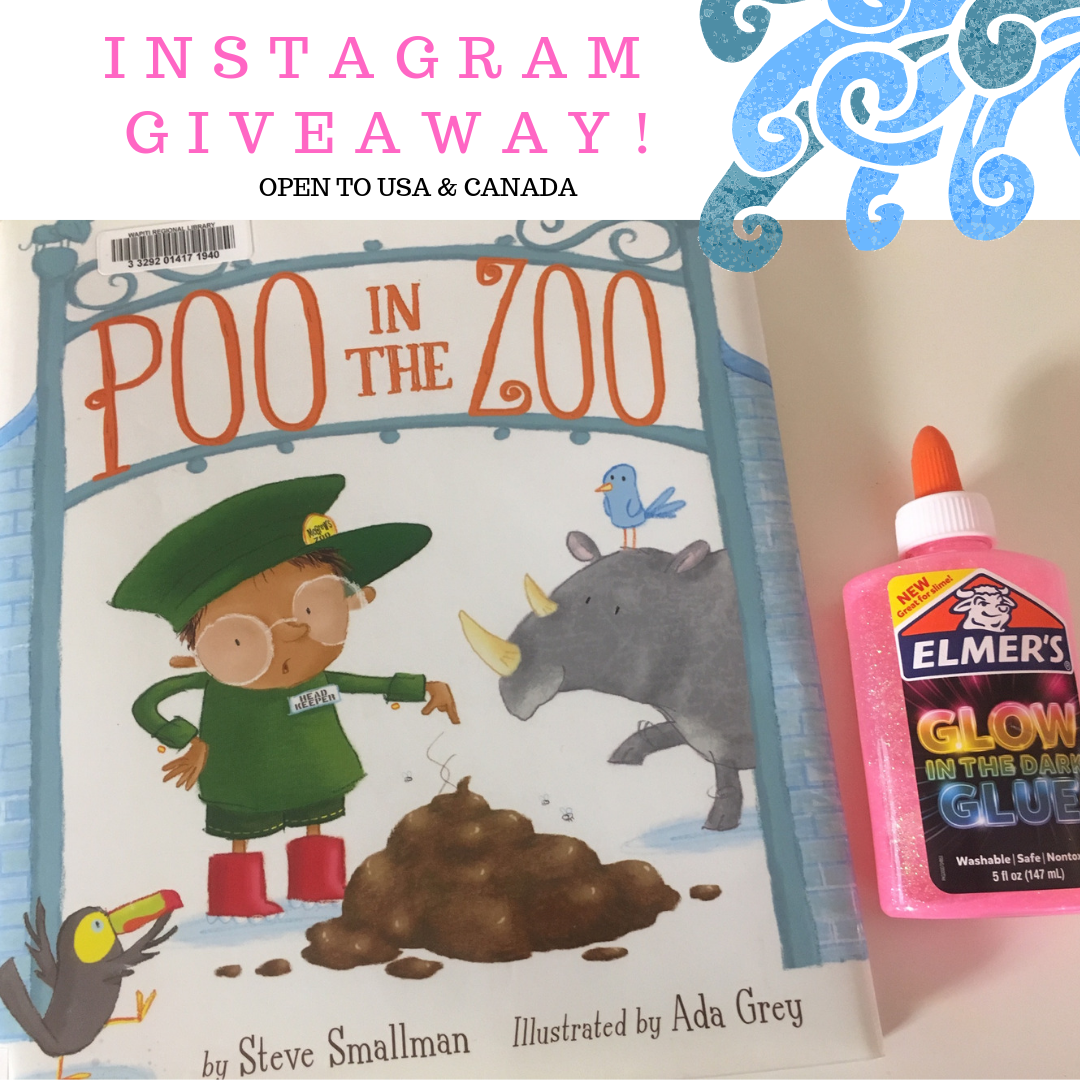 It's Giveaway Time! Poo In the Zoo + Glow in the Dark Glue
