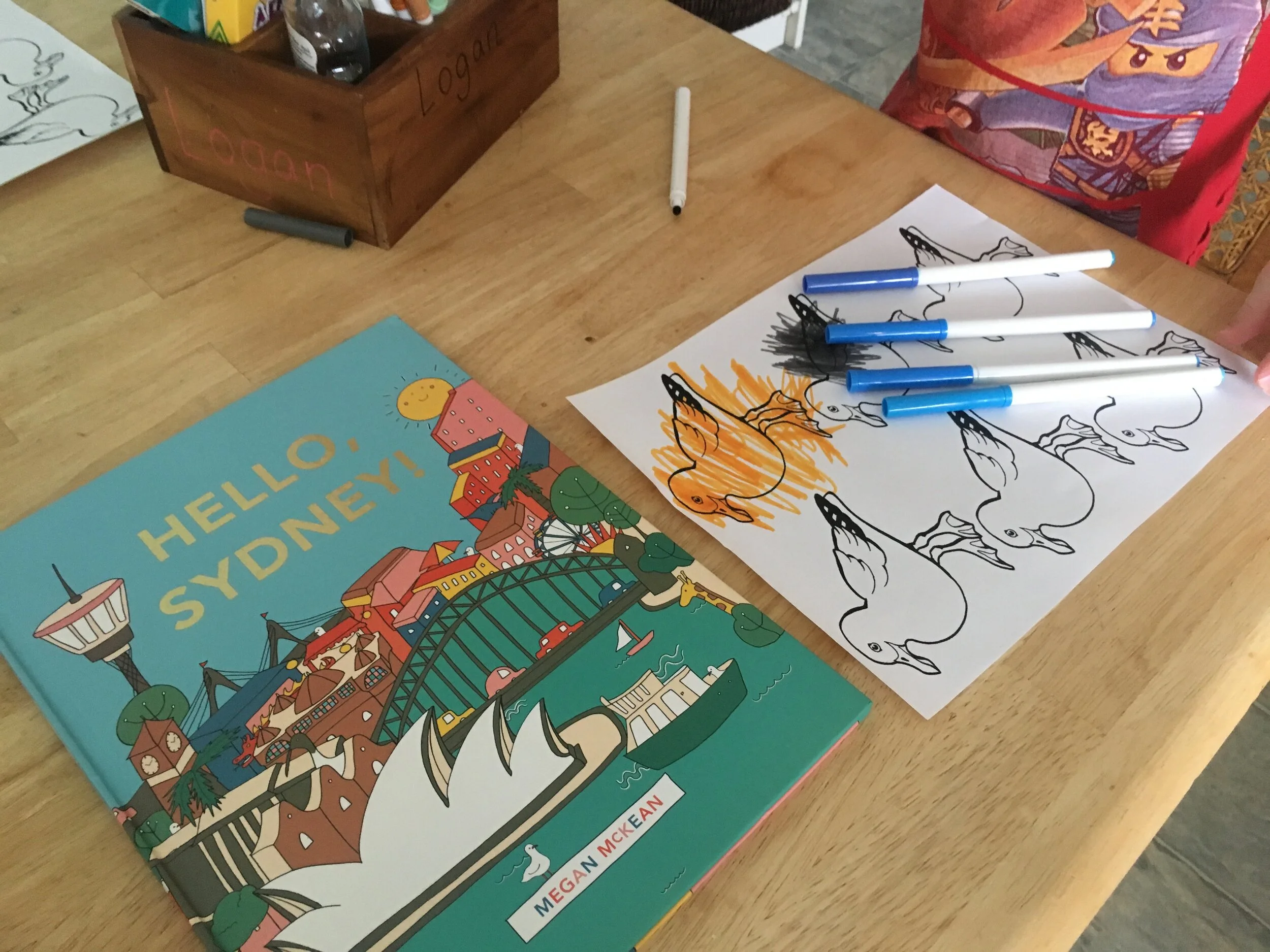 Seagulls of Sydney Art Project + Book Review