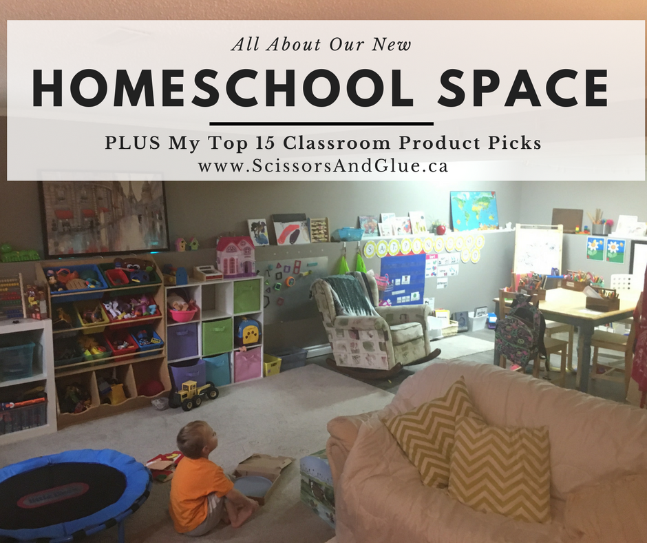 All About Our New Homeschool Space ~ *Plus my Top 15 Classroom Product Picks