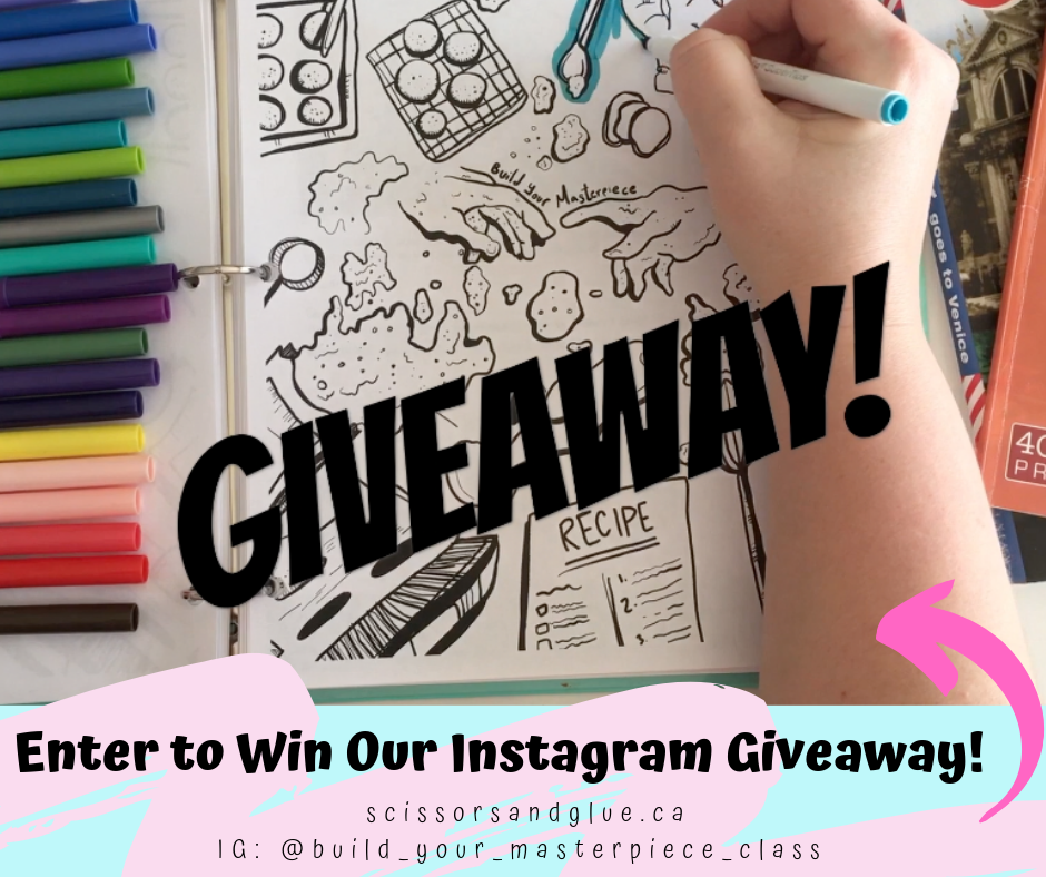 Build Your Masterpiece Class Instagram Giveaway!