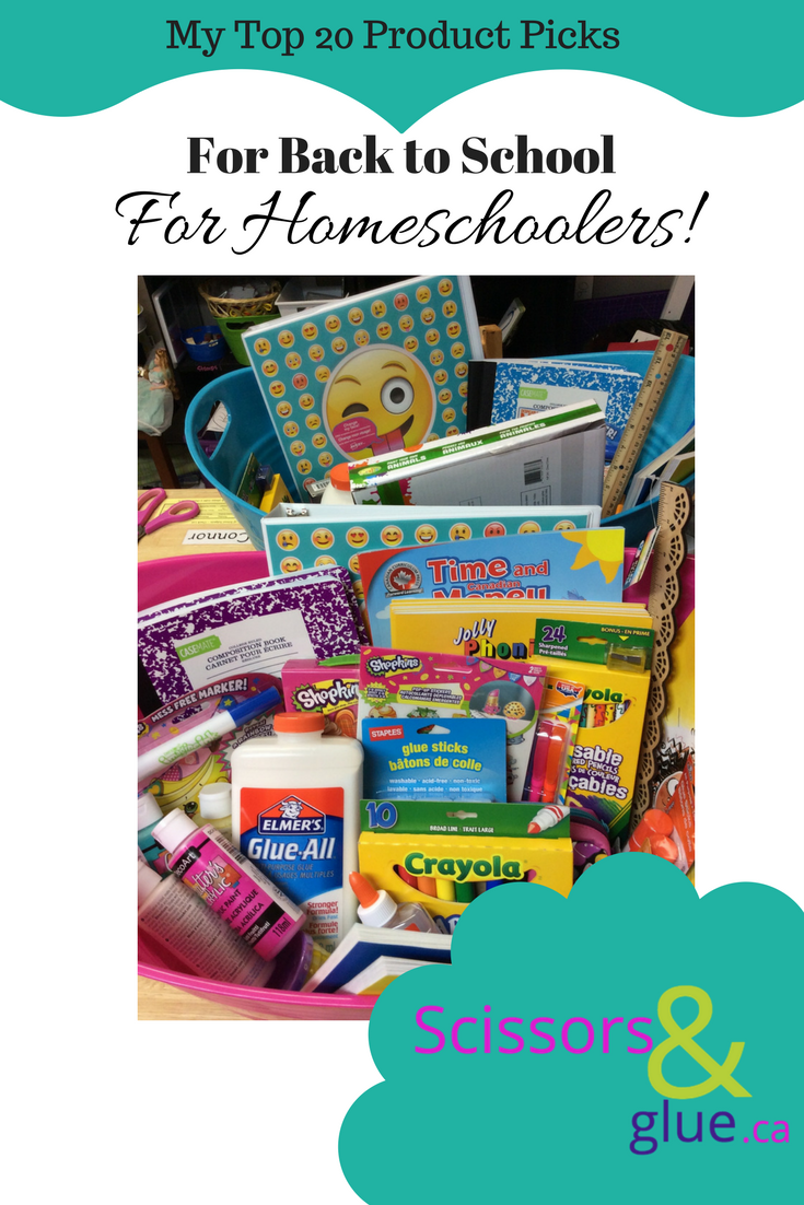 My Top 20 Picks for Back To School Supplies for the Homeschooler