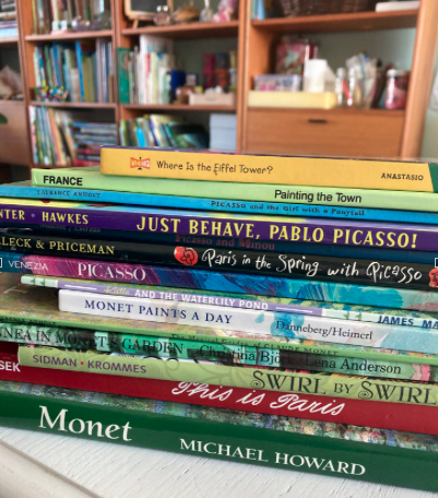 Picasso + Monet Art Books for Kids