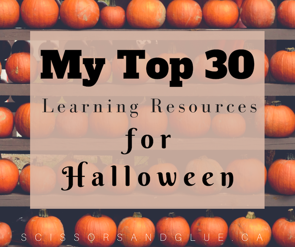 My Top 30 Learning Resources for Halloween