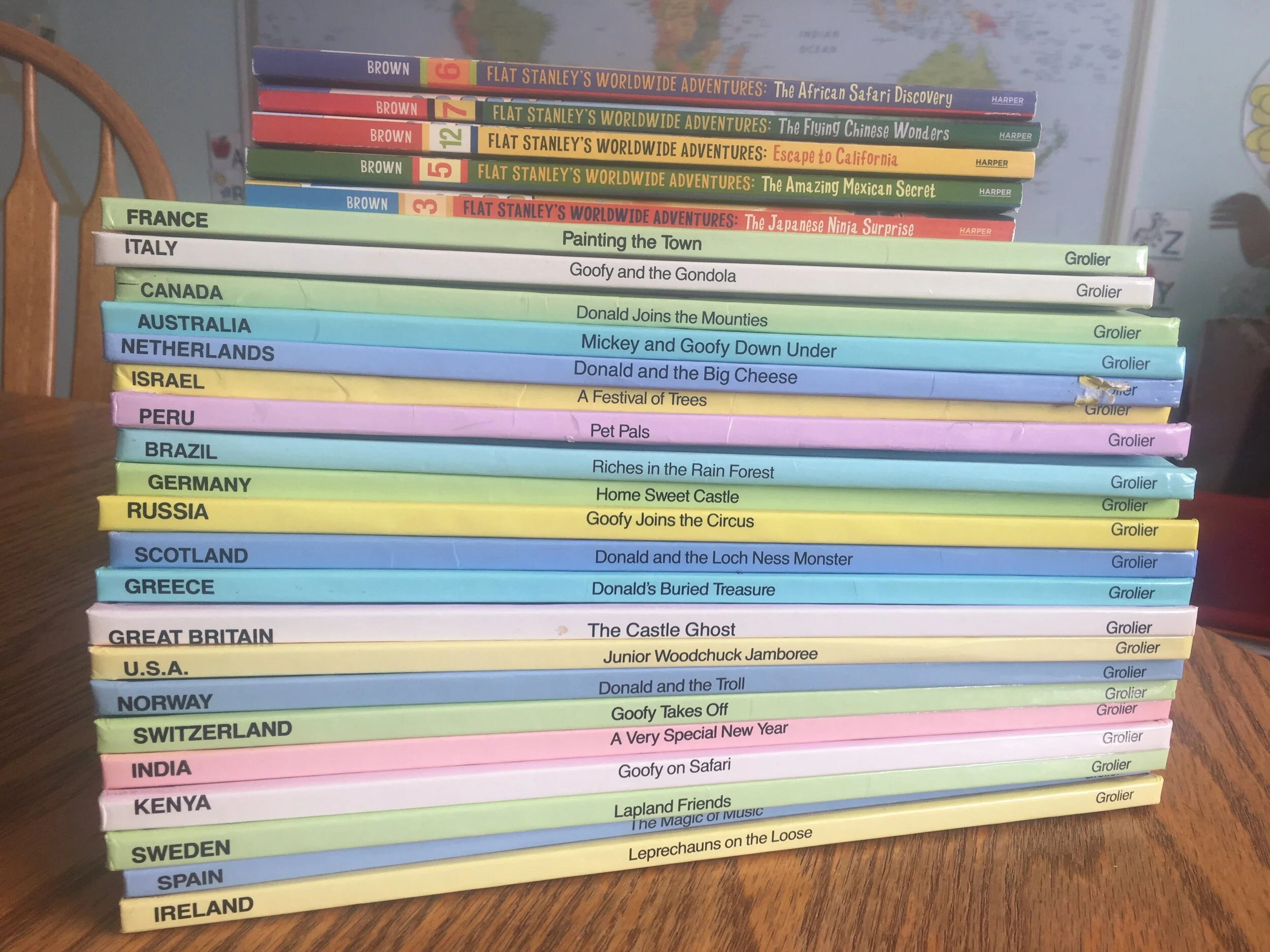 Geography & Social Studies with Flat Stanley and Disney's Small World Library