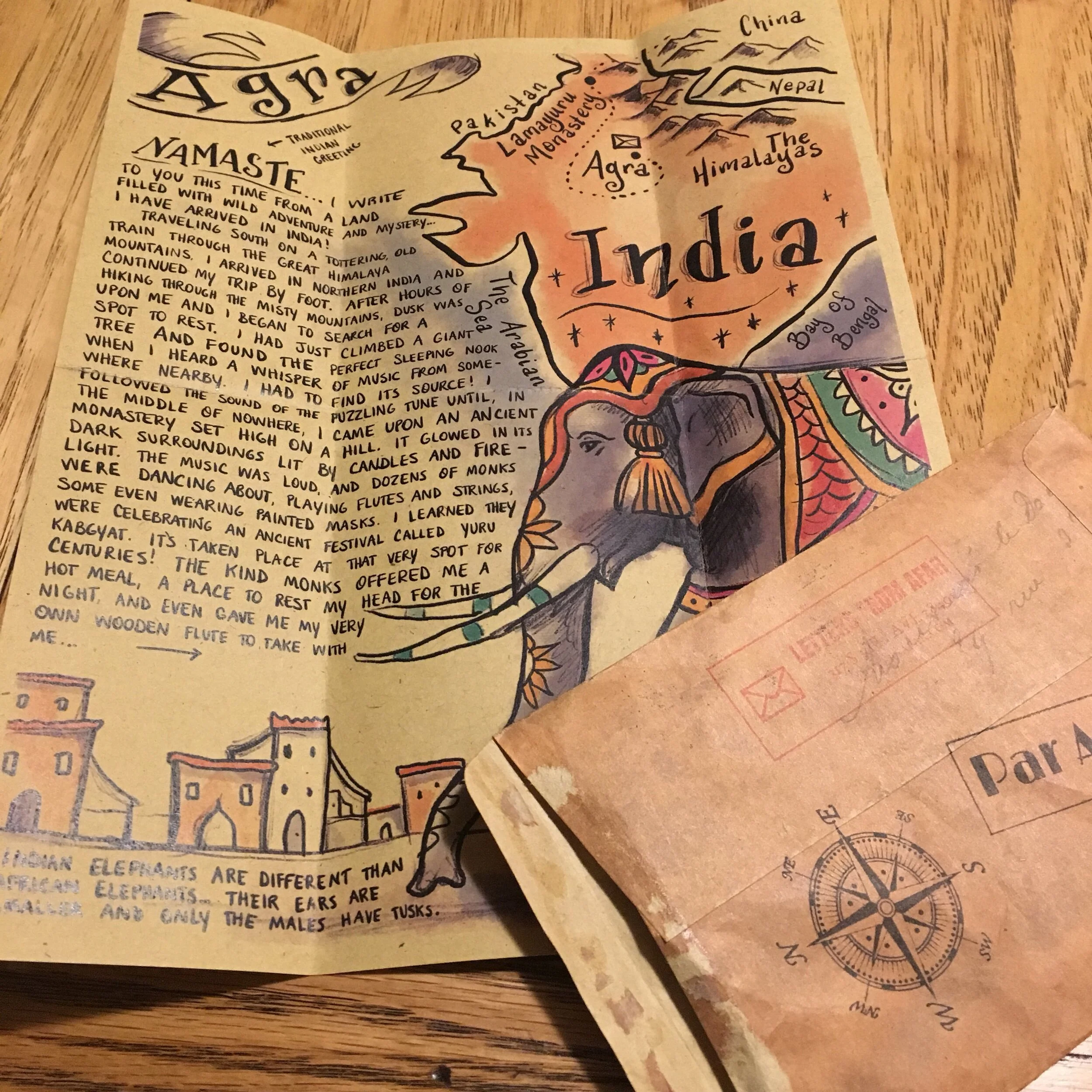 Letters from Afar - Our First Letter