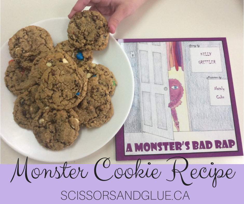 Monster Cookie Recipe Inspired by A Monster's Bad Rap