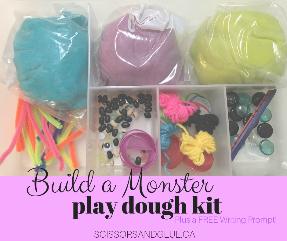 Build a Monster Play Dough Kit